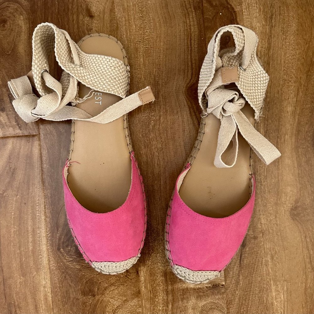 Nine West Pink Espadrilles